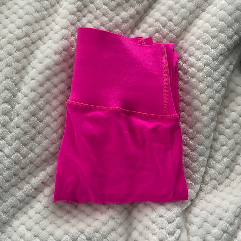 fabletics neon pink leggings